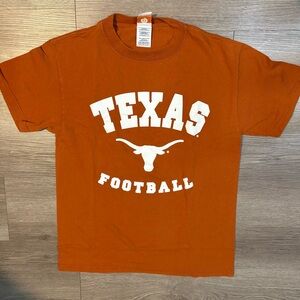Source Unknown Texas Football Orange Tee